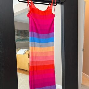 Banana Republic Rainbow Dress 🌈